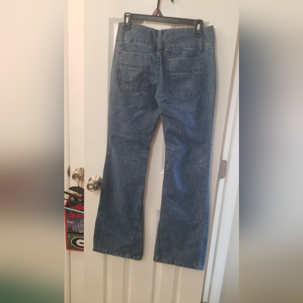 Daisy Fuentes wide leg trouser jeans